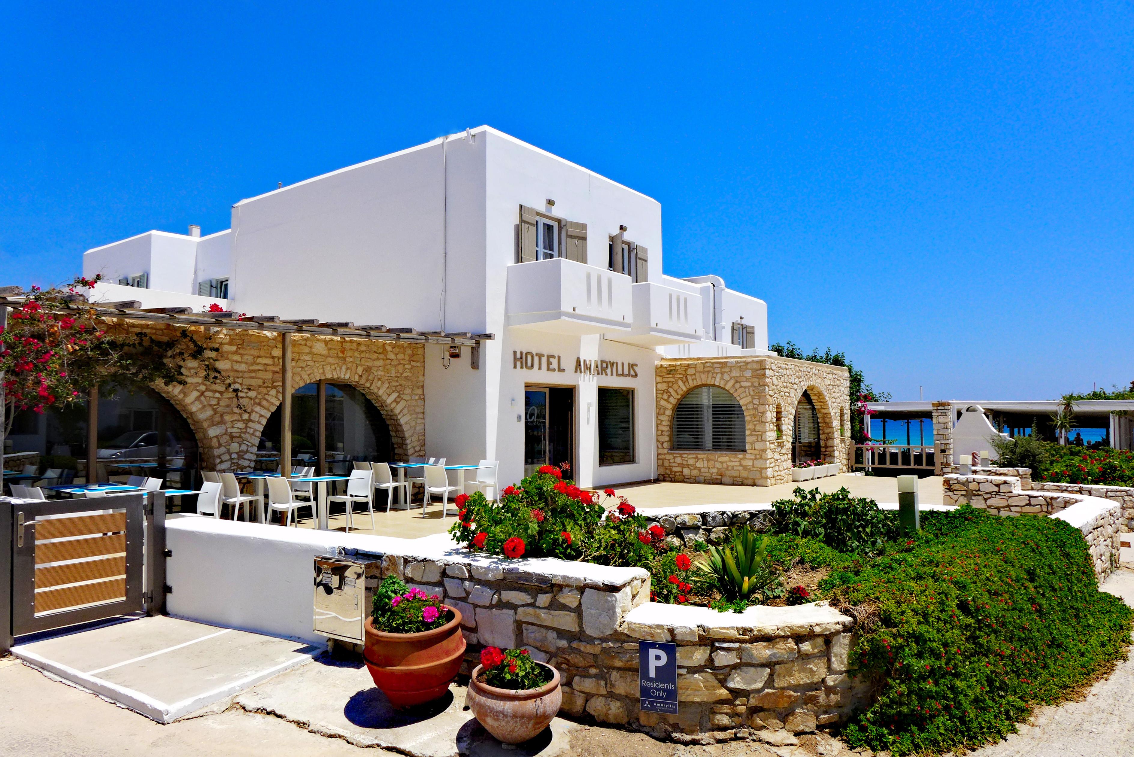 Amaryllis Beach Hotel Chrisi Akti  Exterior photo
